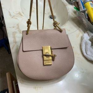 Preowned Chloe Drew Mini in Cement Pink